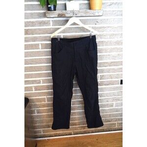 Orvis Men's Fleece Lined Tech Pants Black 34x30 hiking outdoors